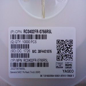 YAGEORC0402JR-0722RLNƬĤ