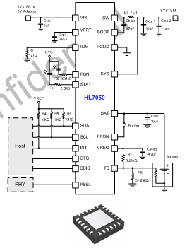 оƬHL7059 (5V/2.5A, ·)