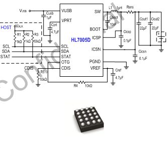 оƬHL7005D  (5V/1.5A, ·)
