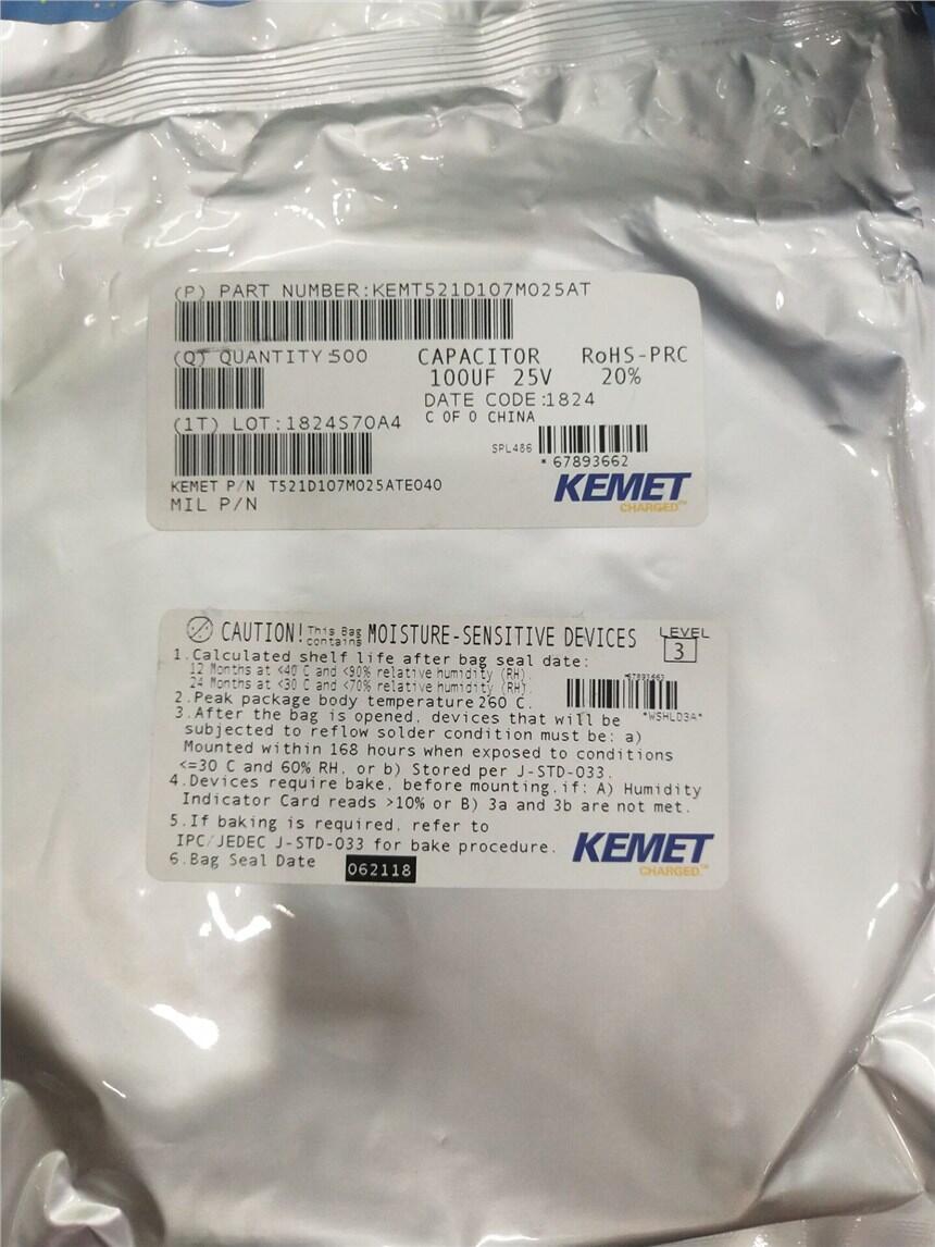 KEMETgݴ/T521D107M025ATE040
