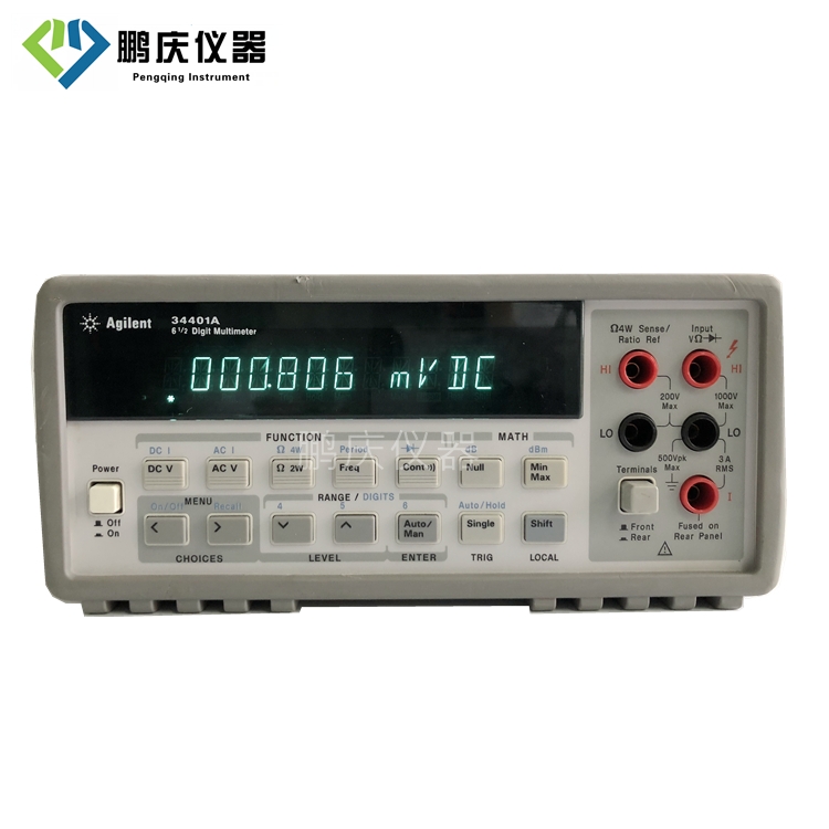 F؛ Agilent 34401A fñ