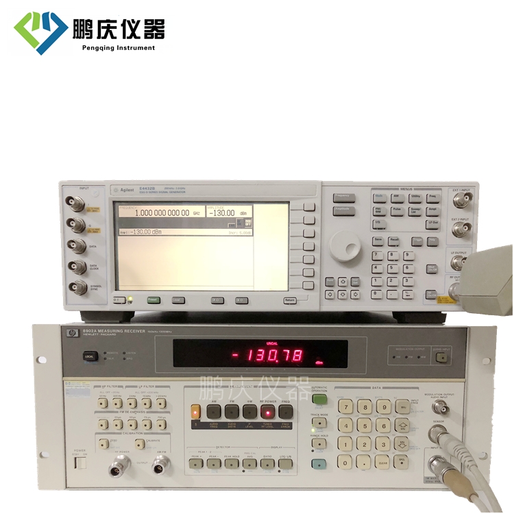F؛ HP 8902A y