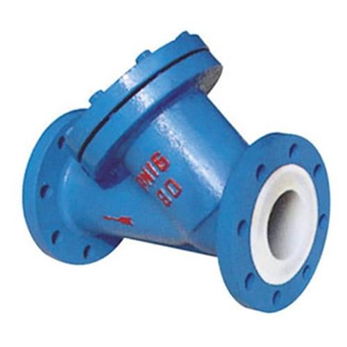 GL41F46 DN20-DN200襯氟Y型過濾器/廣州亞瑞Y型過濾器